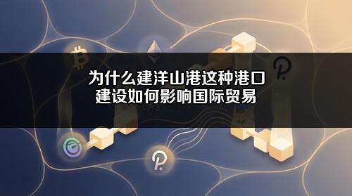 为什么建洋山港?这种港口建设如何影响国际贸易?