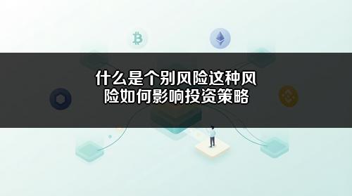什么是个别风险?这种风险如何影响投资策略?